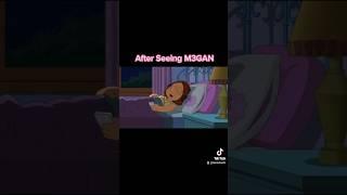 Before And After Seeing M3GAN!  #m3gan #movie #megan