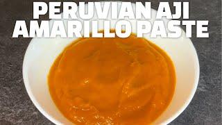 Peruvian Ají Amarillo Paste - Non spicy (Pasta de Ají Amarillo)