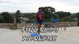 FULL-BODY WORKOUT AT HOME WITH DUMBELLS