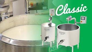 Cheese making 200 l - SK Classic pasteurizer and cheese kettle Plevnik