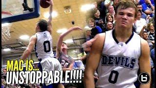 Mac McClung IS UNSTOPPABLE!!! Goes KOBE On Em w/ 41 Points To Win District Championship!