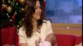 Clare Nasir [GMTV] - Her New Baby in the Studio.