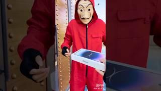  iphone 15 pro max  || Girl and Moneyheist #shorts #shortvideo #viral #youtubeshorts