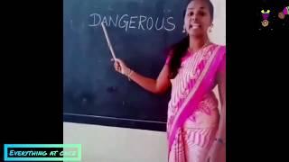 funny talented english  teacher