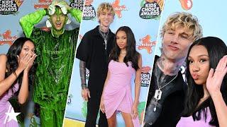 Machine Gun Kelly & Daughter Casie Step Out For Kids’ Choice Awards