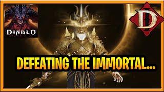 Diablo Immortal Fighting BOSS THE IMMORTAL (Shadow Clan Wars) Diablo Immortal End Game Rewards