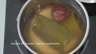 Shojin Dashi - Kombu & Shiitake Mushroom Stock