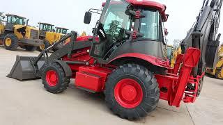 #Bitsmann brand Introduce of 2.5ton #integral  fram #backhoe  loader