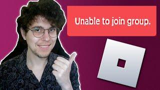 How To Fix Roblox Unable To Join Group