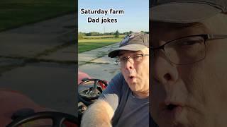 dad jokes #chicken #happy #funny #animals #comedy #farm #farmlife #tractor #saturday #dad #silly