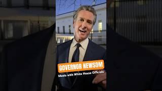 Governor #Newsom Meets with #WhiteHouse Officials   #shorts #news #politics #california #biden