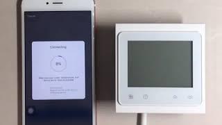 How to configure thermostat with phone   002