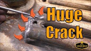 MIG Welding Cast Iron Radiator Repair Not Everything Can Be Fixed FAILURE