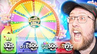 I PLAYED FUNKY TIME AND ONLY BET ON THE GAME SHOWS!