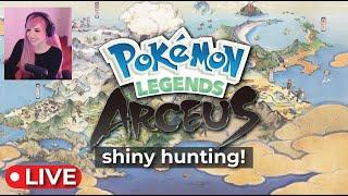 shiny alpha hunting in pokémon legends arceus