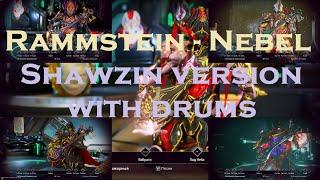 Warframe Rammstein - Nebel (Shawzin version with drums)