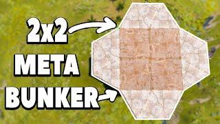 2x2 Simple Meta Bunker Base Design - Solo/Duo/Trio RUST BUNKER BASE DESIGN 2022