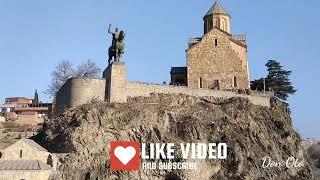 Набережная реки Кура. Метехи. Старый Тбилиси. Old Tbilisi. Embankment of the Kura. Metekhi სანაპირო