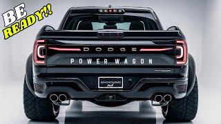 The 2025 Dodge Power Wagon: A Beast Reborn for the Trails!”