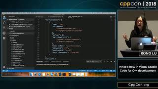 CppCon 2018: Rong Lu “What's new in Visual Studio Code for C++ development”