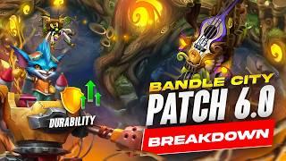 WILD RIFT PATCH 6.0 PRO PATCH RUNDOWN & ANALYSIS | BANDLE CITY & BIG DURABILITY PATCH!