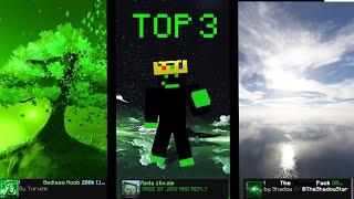 Top 3 BEST green and black Minecraft texture packs