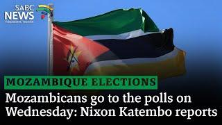 Mozambique Elections | Mozambicans go to the polls on Wednesday: Nixon Katembo reports