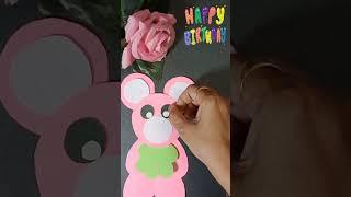 Birthdayspecial#craft #diycrafts #diy #papercraft#kirti'screativecollection