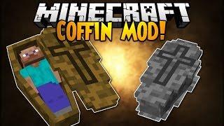 Обзор модов Minecraft #137 Coffin Mod 1.7.10 - Гроб открыл - всех погубил =)