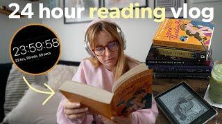 How much can I read in 24 hours?  24 hour reading challenge! Mood reading vlog!