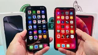 iPhone 16 Pro vs iPhone XR Comparison