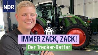 Wenn der Traktor tropft: Ohne Hydrauliköl läuft nix | Folge 2 | Der Trecker-Retter | NDR auf'm Land