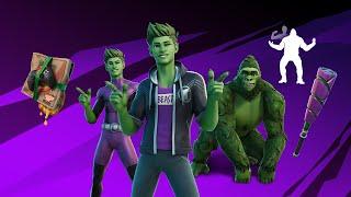 Fortnite Обзор на Beast Boy Bundle Бистбой #EpicPartner #ad #партнёрEpic