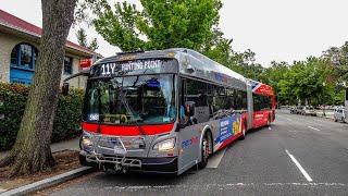 WMATA Metrobus 2018 New Flyer Xcelsior XDE60 #5489 On Route 11Y