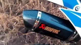 KAYO BASIC YX125 KRZ прямоток Akrapovic (реплика)