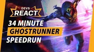 Ghostrunner Developers React to 34 Minute Speedrun