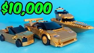 I Tested $1 vs $10,000 Lego builds!