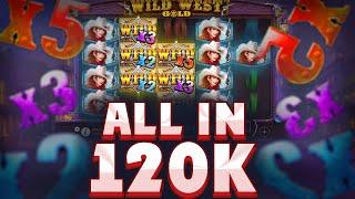 ВЗЯЛ БОНУСКУ ALL IN ЗА 120.000Р В WILD WEST GOLD/ЗАНОСЫ НЕДЕЛИ НЕДЕЛИ ВАЙЛД ВЕСТ ГОЛД