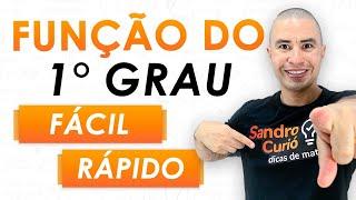 Rápido e Fácil | Função do 1º grau | Função afim