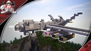 Minecraft: Modern Warfare MQ-9 "Reaper" | Unmanned Aircraft Tutorial (In-Flight + Landed Versions)