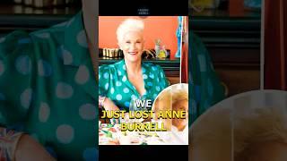 We just lost Anne Burrell—the fiery chef who lit up every room