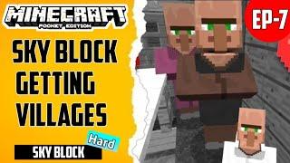 SKY BLOCK EP-7 || GETTING VILLGERS IN MINECRAFT