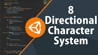 Unity3D 8 Directional Character System