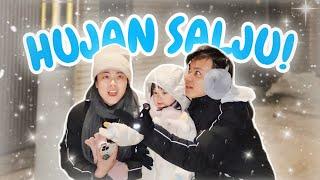 YUKA-CHAN MAIN HUJAN SALJU DI JEPANG! | vlog