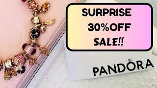 PANDORA Surprise 30% Off Online Sale Unboxing 