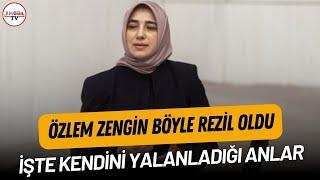 Özlem Zengin böyle rezil oldu: İşte kendini yalanladığı anlar