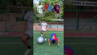 Fast Taps vs Burpees! Ronaldo or Messi – Who finishes first? #football #ronaldo