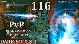 #116 – PvP в Ордене Крысиного Короля – Двери Фарроса, ... (Dark Souls II – Прохождение за рыцаря)