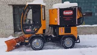 Коммунально уборочная машина Sweeper ММК 1500 с отвалом для уборки снега - коммунальная спецтехника