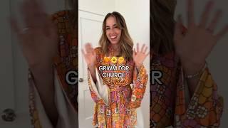 GRWM for Church 70’s Style  #70s #grwm #vintagestyle